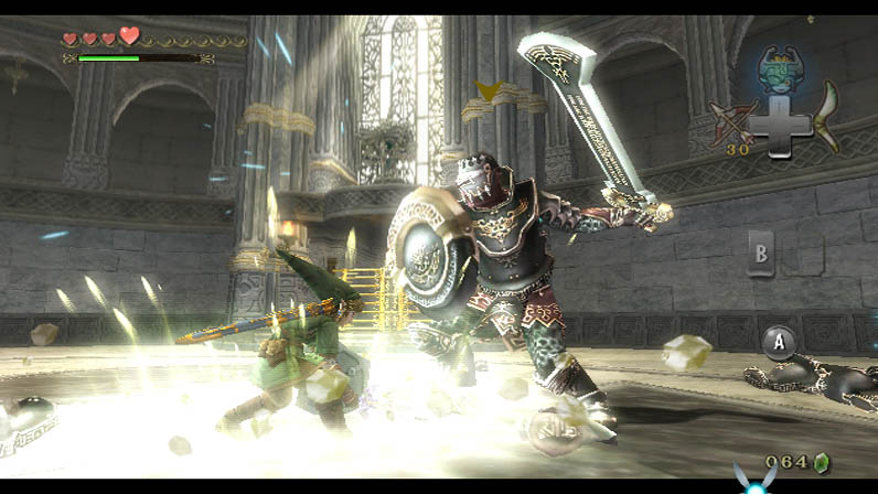 Zelda : Twilight Princess en action