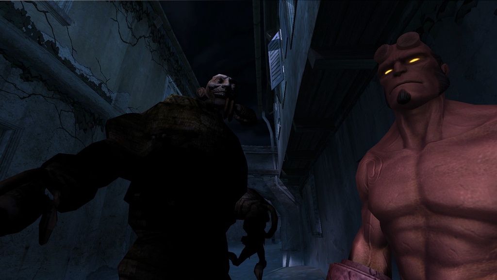 Premiers screenshots de Hellboy