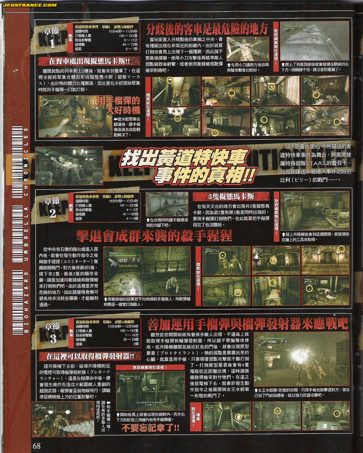 Resident Evil : TUC en images