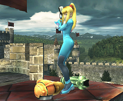 Super Smash Bros. Brawl présente Samus