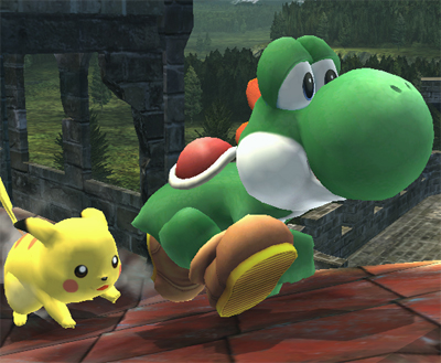 Super Smash Bros. Brawl se met au vert