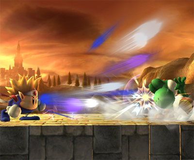 Super Smash Bros. Brawl frappe en force