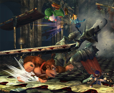 Super Smash Bros. Brawl entre en guerre