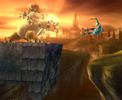 Smash Bros. Brawl en action