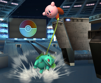 SSBB chasse le Pokémon
