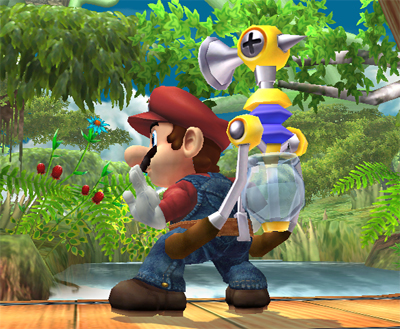 Super Smash Bros. Brawl façon Mario Sunshine