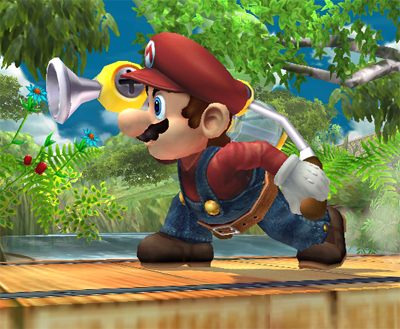 Super Smash Bros. Brawl façon Mario Sunshine