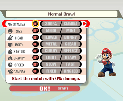 Super Smash Bros. Brawl se transforme