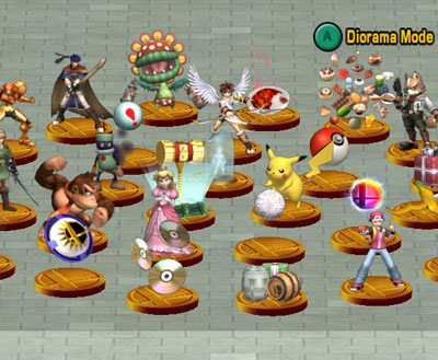 SSBB : collection de Trophées