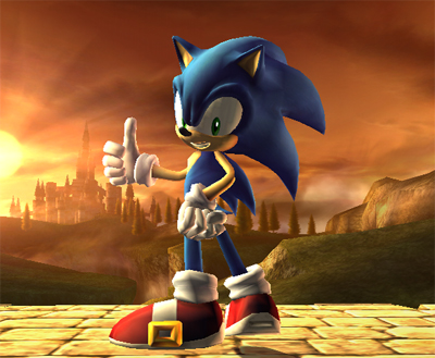 Sonic dans Super Smash Bros. Brawl