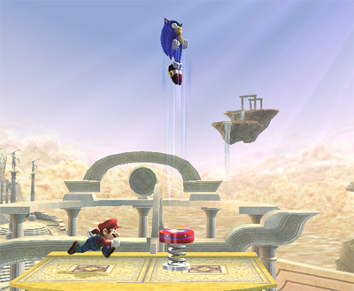Sonic dans Super Smash Bros. Brawl