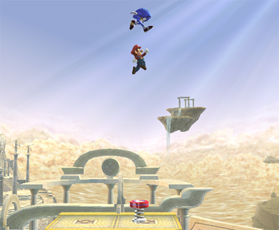 Sonic dans Super Smash Bros. Brawl