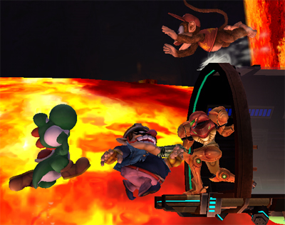 SSBB flambe en images