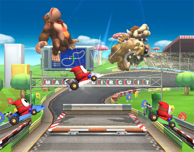 Mario Kart dans Super Smash Bros. Brawl