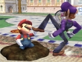 Waluigi et Stafy dans Super Smash Bros. Brawl