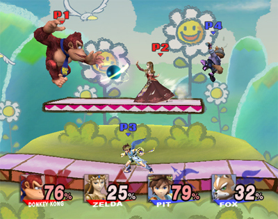 Super Smash Bros. Brawl en mode guérison