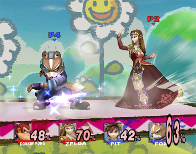 Super Smash Bros. Brawl en mode guérison