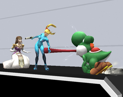 SSBB : Yoshi et les oeufs
