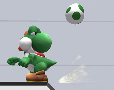 SSBB : Yoshi et les oeufs