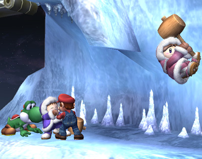 SSBB : Zelda & Ice Climbers attaquent