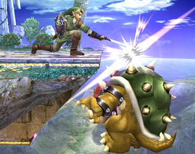 SSBB : Bowser attaque
