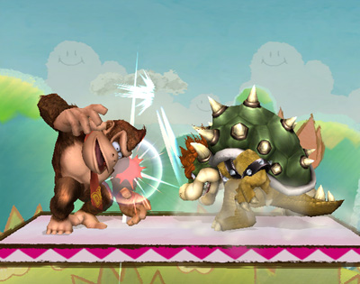 SSBB : Bowser attaque