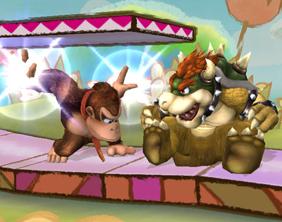 SSBB : Bowser attaque