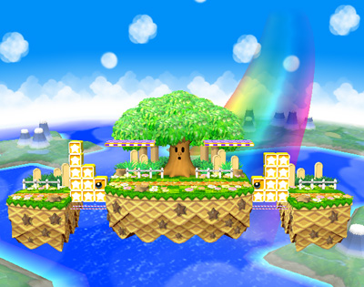 SSBB : stages Melee