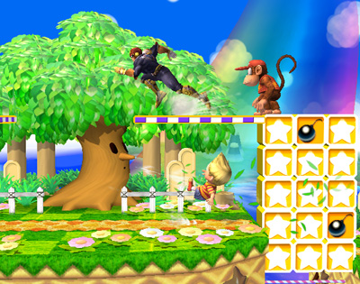 SSBB : stages Melee