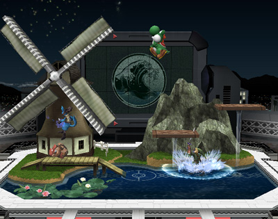 SSBB : stages Melee