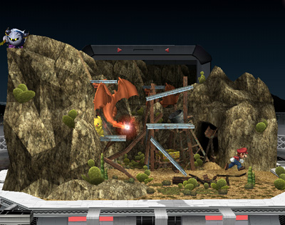 SSBB : stages Melee