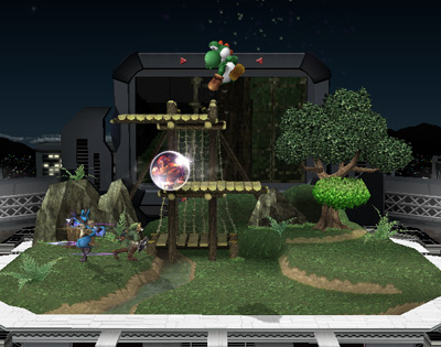 SSBB : stages Melee