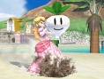 SSBB : Peach dans le labyrinthe