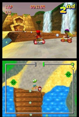 Diddy Kong Racing en piste