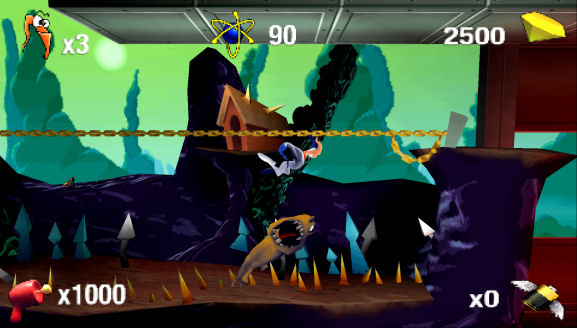 Earthworm Jim se montre sur PSP