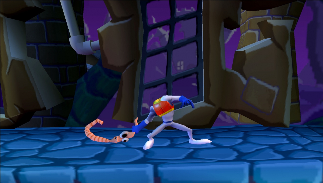 Earthworm Jim sort de son trou