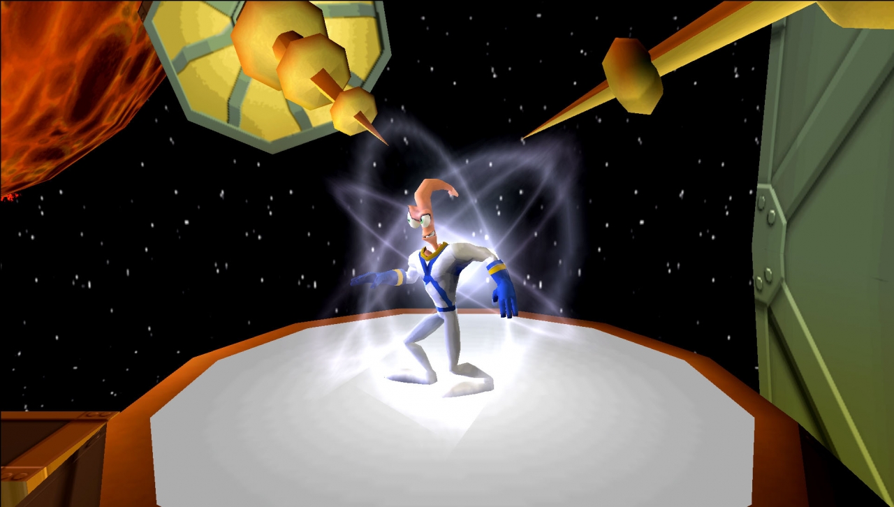 Earthworm Jim sort de son trou