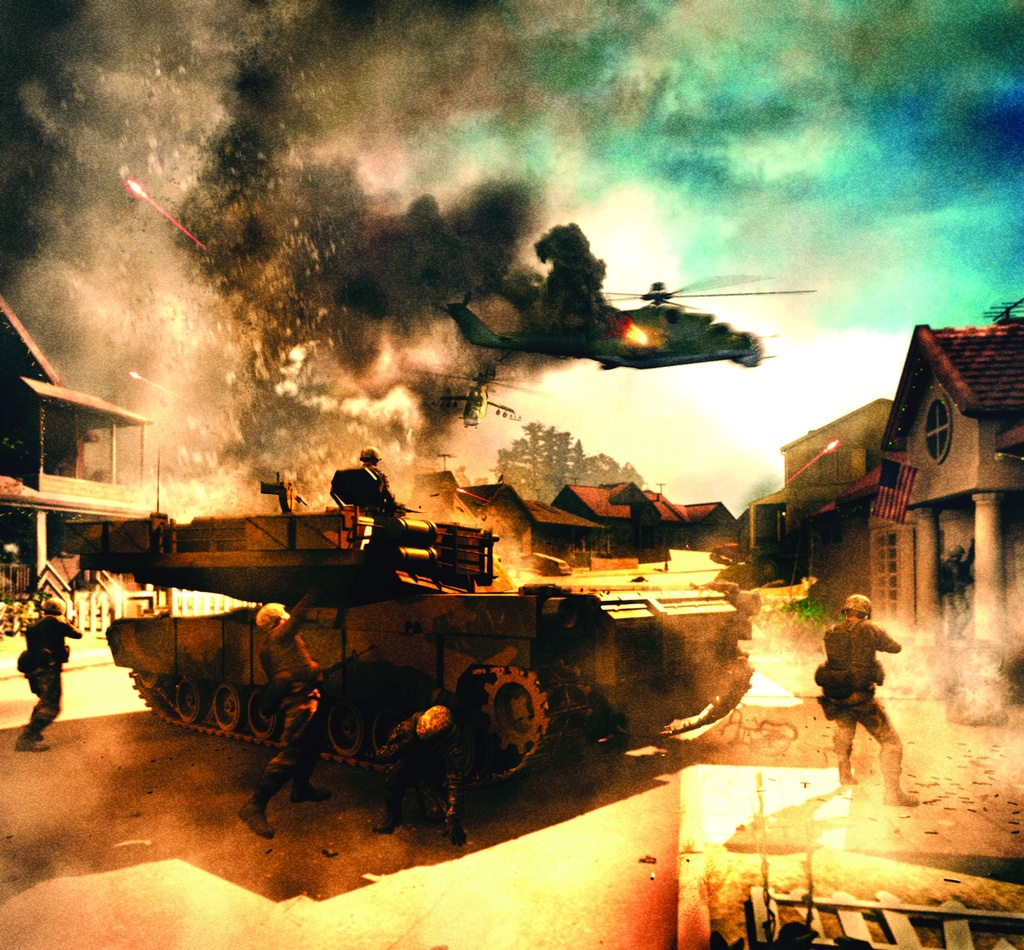 World in Conflict en action