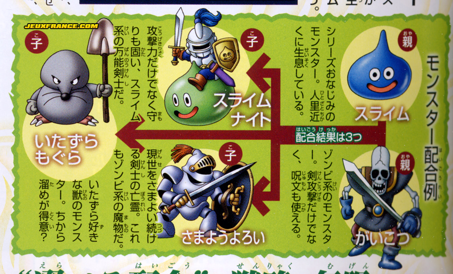 Dragon Quest Monsters J en images