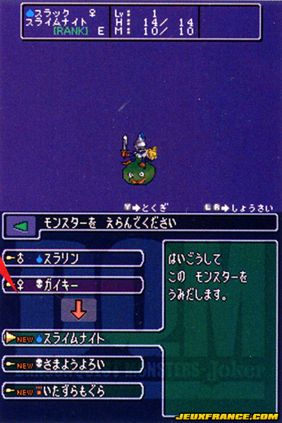 Dragon Quest Monsters J en images