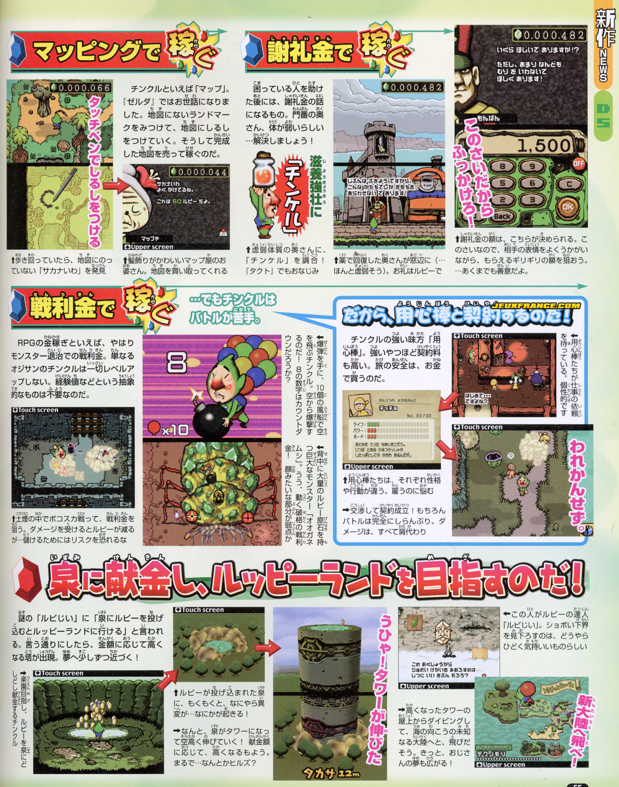Tingle RPG : encore des images