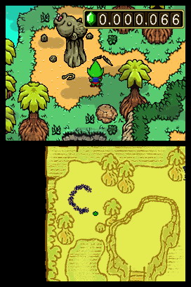 Tingle RPG cherche des Rupees sur DS