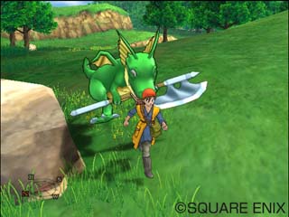 Dragon Quest VIII en action