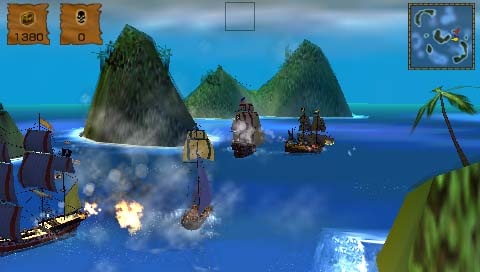 Pirates des Caraïbes envahi la PSP
