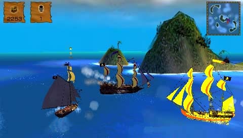 Pirates des Caraïbes envahi la PSP