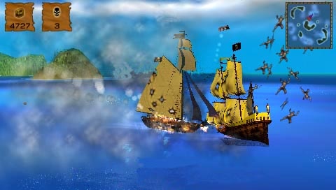 Pirates des Caraïbes envahi la PSP