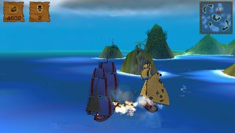 Pirates des Caraïbes envahi la PSP
