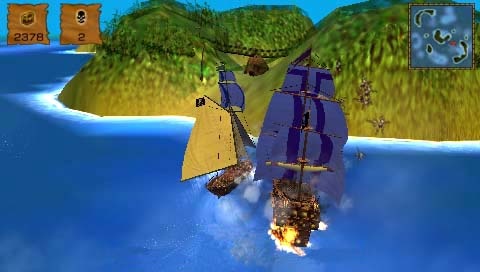 Pirates des Caraïbes envahi la PSP