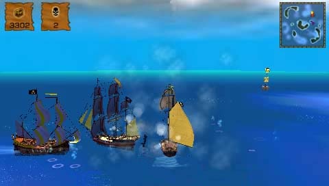 Pirates des Caraïbes envahi la PSP