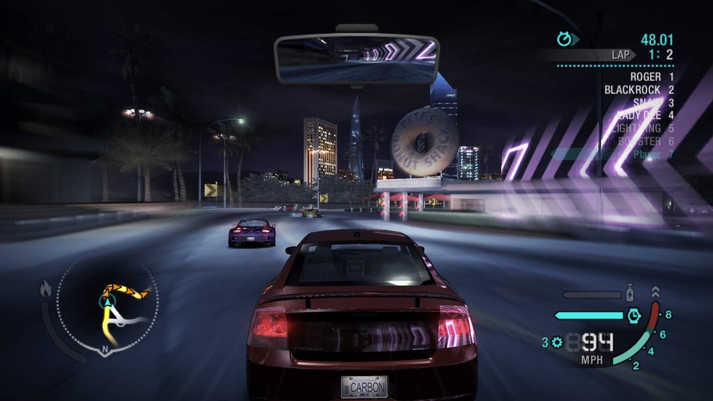 Need for Speed Carbon sur la route